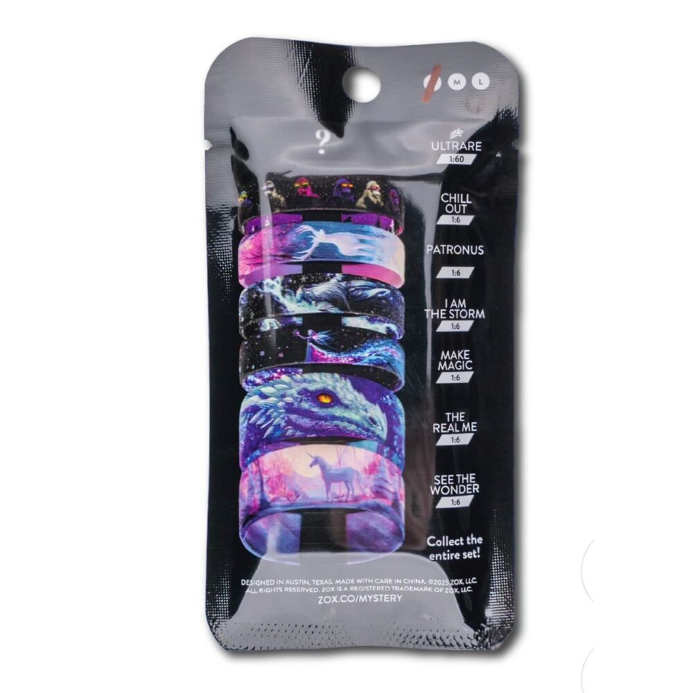 ZOX "CHILL OUT" #X159 HOLOGRAPHIC Winter Wonders RARE INTERACTIVE WRISTBAND - Picture 8 of 12